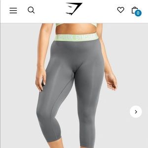 Gymshark Fit Seamless Cropped Leggings 🦈